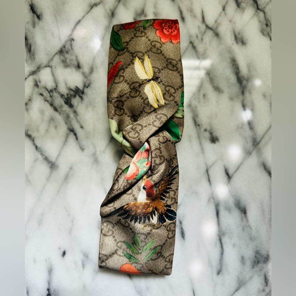 Gucci Silk Headband Size Small